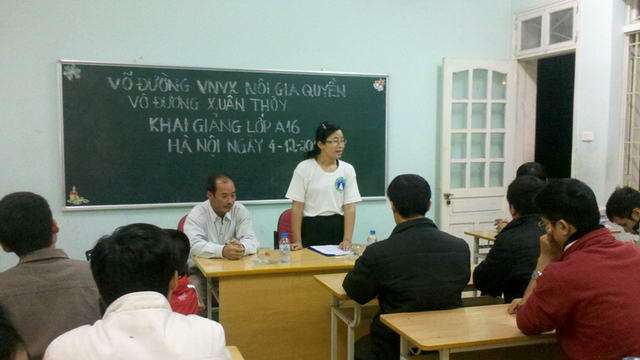 Lễ khai giảng lớp A16XT, Vĩnh Xuân Nội gia (04.12.2011)